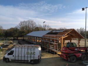 Démarrage des travaux au Haras de la Vaillantière ! 