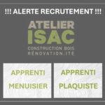 Recherche Apprentis Menuisier et Plaquiste