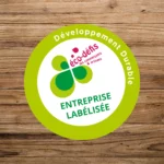 Renouvellement du label éco-défi 2026-2027 pour Atelier Isac !